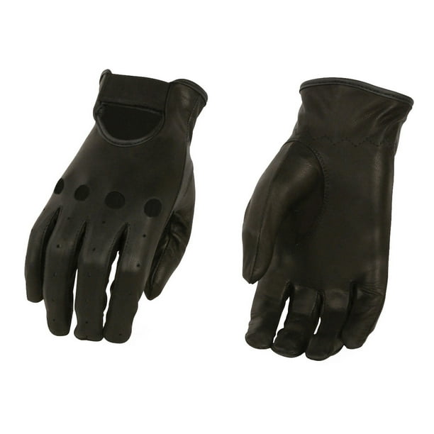 M Boss Motorcycle Apparel BOS37535 Ladies Black Unlined Classic Leather Driving Gloves M Boss Motorcycle Apparel BOS37535 Ladies Black Unlined Classic Leather Driving Gloves